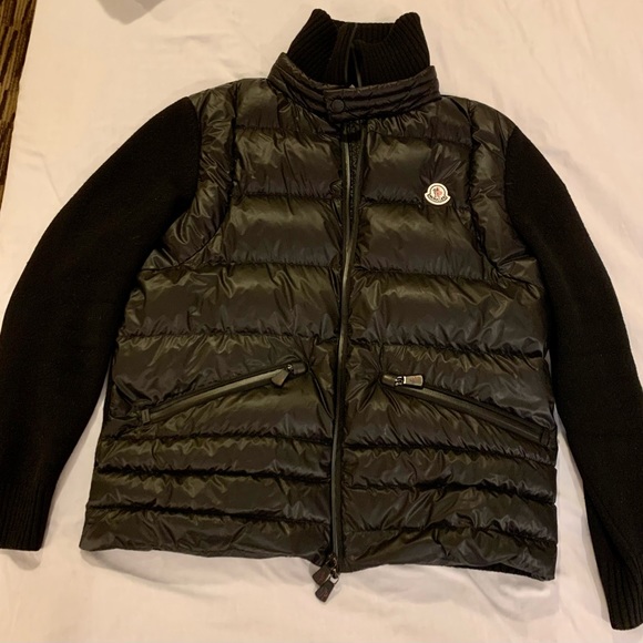 Moncler black Grenoble cardigan XXL-Not accepting offers.Price is final